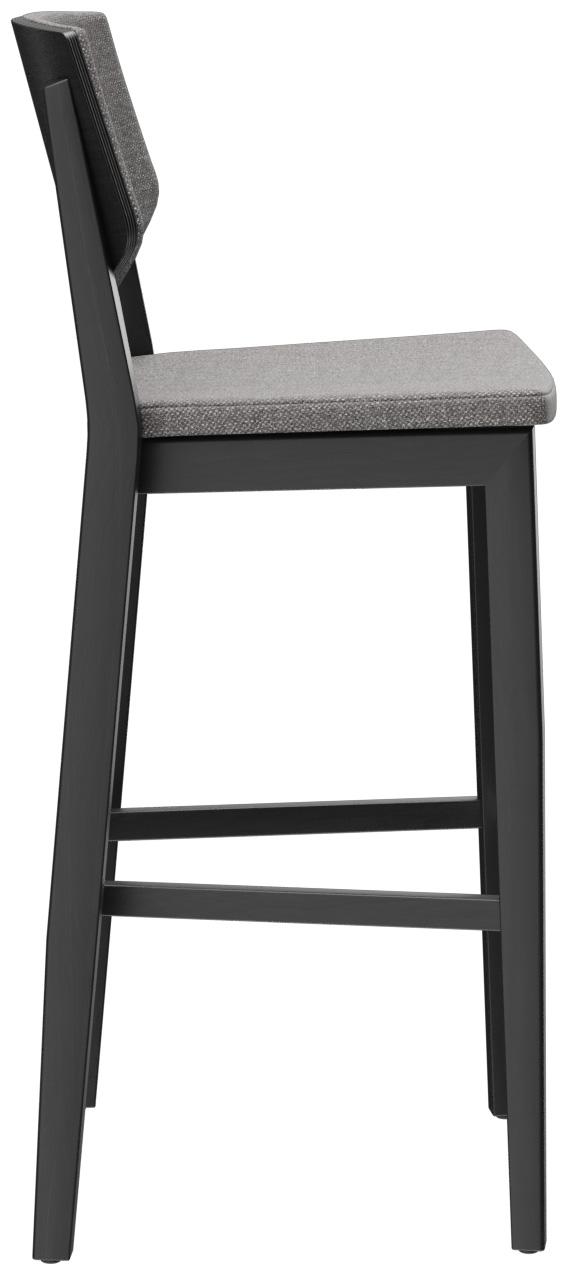Abbildung bar stool Quorum C Seitenansicht