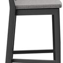 Abbildung bar stool Quorum C Seitenansicht