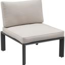 Abbildung 1-seater element Lorcan Schrägansicht