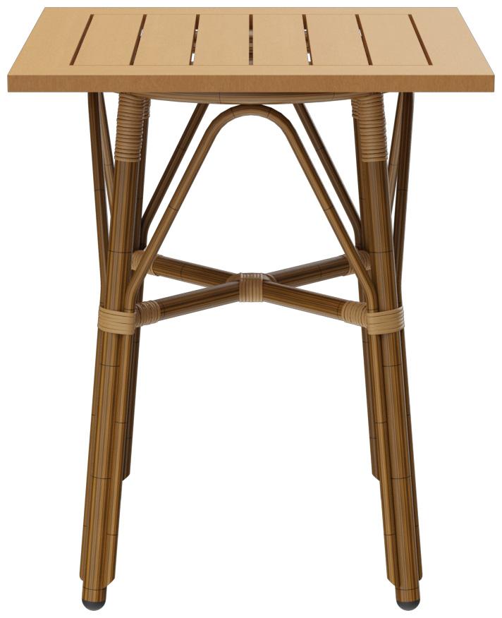 Abbildung Esstisch Marysol Seitenansicht