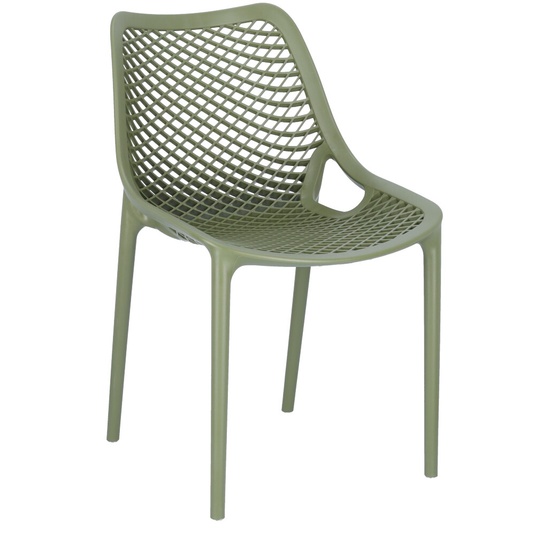 Kunststoff Stuhl Emilia - efeu - 1025OX