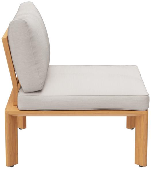 Abbildung 1-seater element Lorcan Seitenansicht
