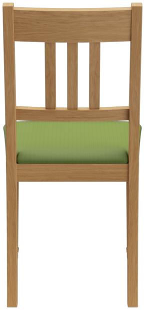Abbildung chair Tungsten Rückansicht