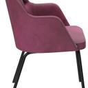 Abbildung Chaise à accoudoirs Marlo Seitenansicht