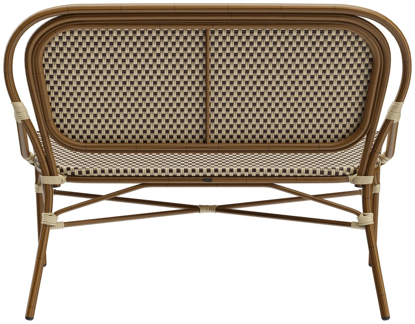 Abbildung 2-seater dining table height Marco Rückansicht