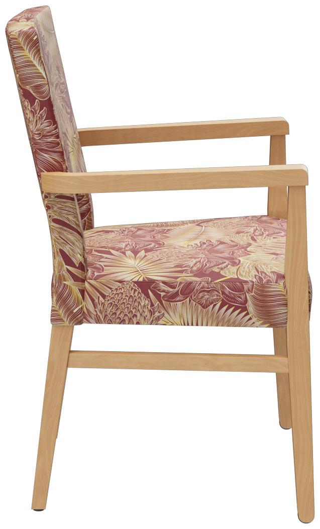 Abbildung Armstoel Nalu Seitenansicht