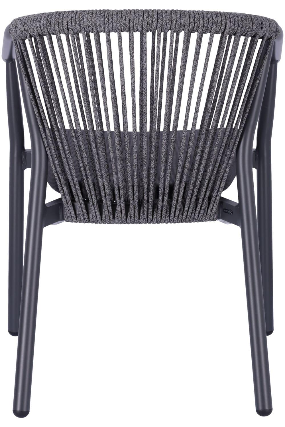 Abbildung Armlehnstuhl Zaki Rückansicht