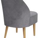 Abbildung Armchair dining table height Cliff Schrägansicht