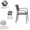 Abbildung Chaise à accoudoirs Helke