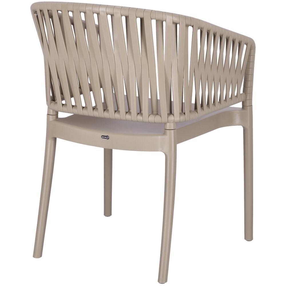 Abbildung Chaise à accoudoirs Evren Schrägansicht