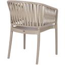 Abbildung Chaise à accoudoirs Evren Schrägansicht