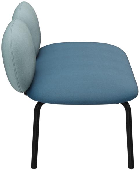 Abbildung 2-seater element Liberty Seitenansicht