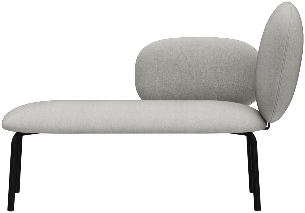 Abbildung Right-hand chaise longue Liberty Vorderansicht