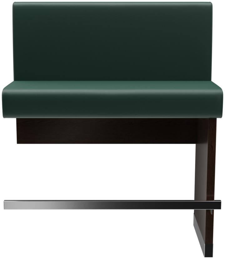 Abbildung Extension/End element 100 cm H-Line Vorderansicht