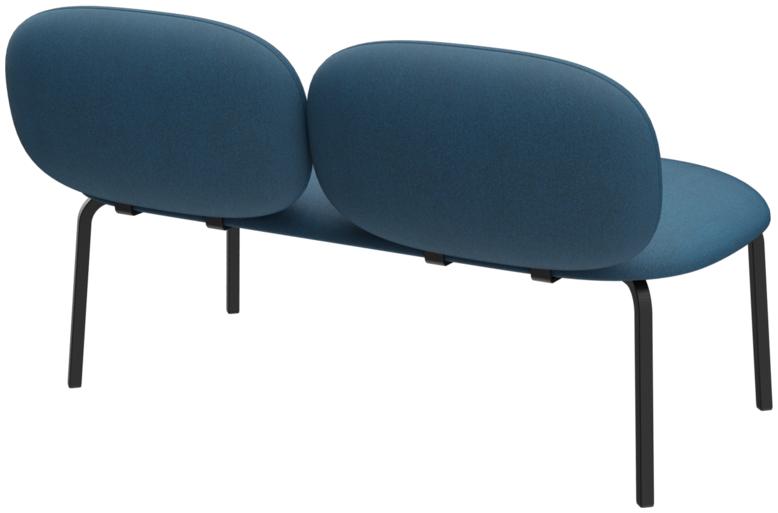 Abbildung 2-seater element Liberty Schrägansicht