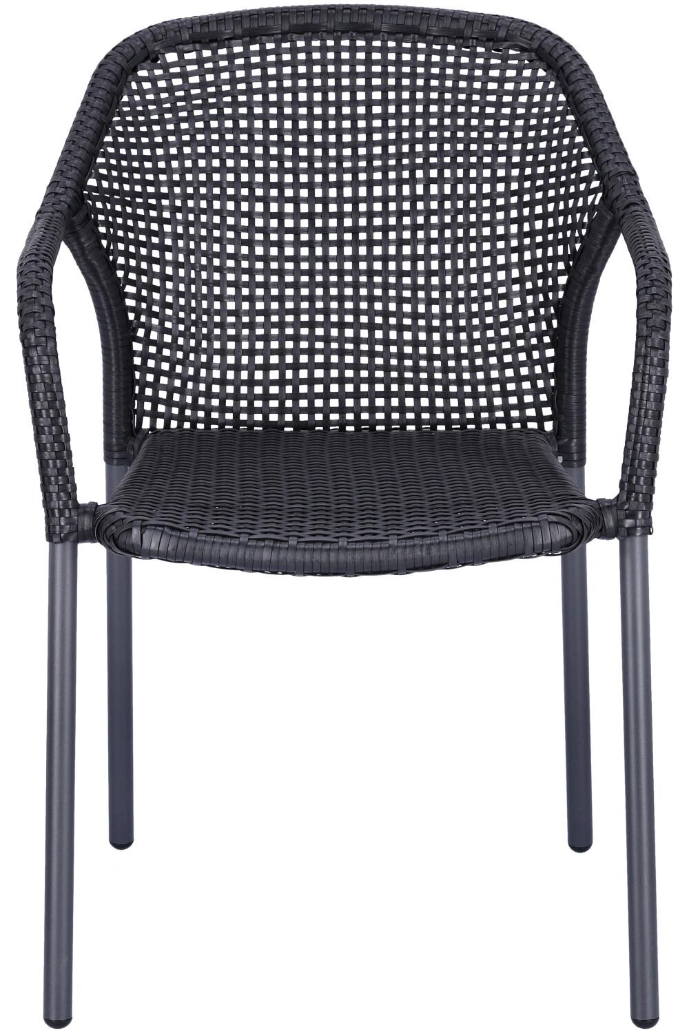 Abbildung Chaise à accoudoirs Nabal Vorderansicht