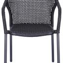 Abbildung Chaise à accoudoirs Nabal Vorderansicht