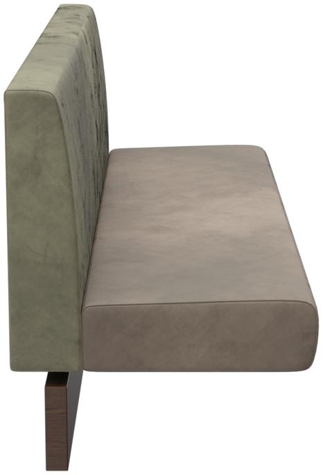 Abbildung Extension/end element 150 cm H-Line Seitenansicht