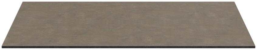 Abbildung Tischplatte Compact Slim Rückansicht