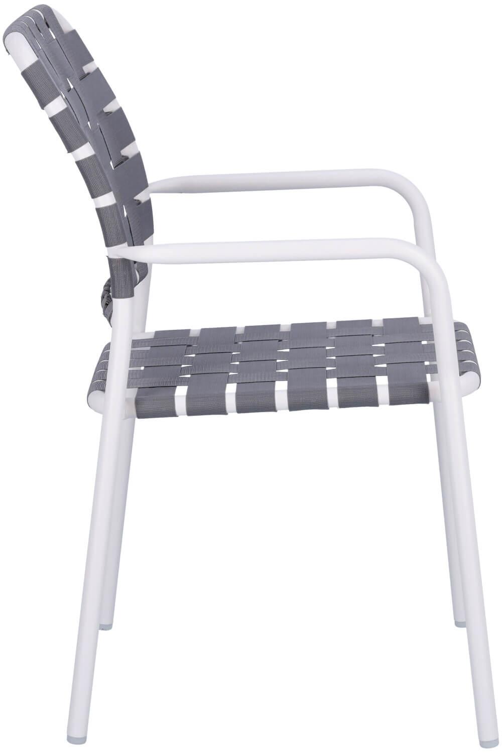 Abbildung Chaise à accoudoirs Brigo Seitenansicht