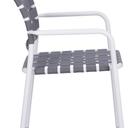 Abbildung Chaise à accoudoirs Brigo Seitenansicht