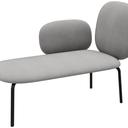 Abbildung Chaise longue rechts Liberty Schrägansicht