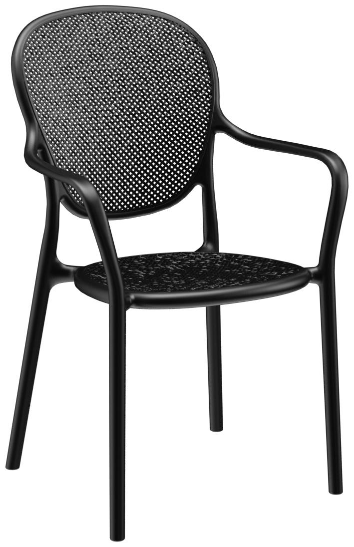 Chaise à accoudoirs Ermon