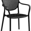 Abbildung Chaise à accoudoirs Ermon Schrägansicht