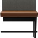 Abbildung Anbau-/Abschlusselement 100 cm H-Line Vorderansicht