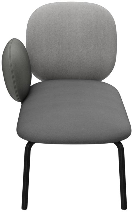 Abbildung Right-hand chaise longue Liberty Seitenansicht