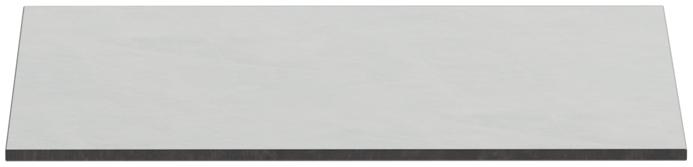 Abbildung Tischplatte Compact Slim Vorderansicht