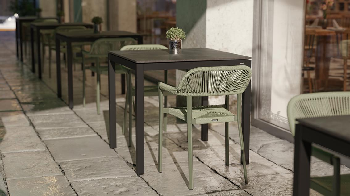 Abbildung Chaise à accoudoirs Milora Ambiente