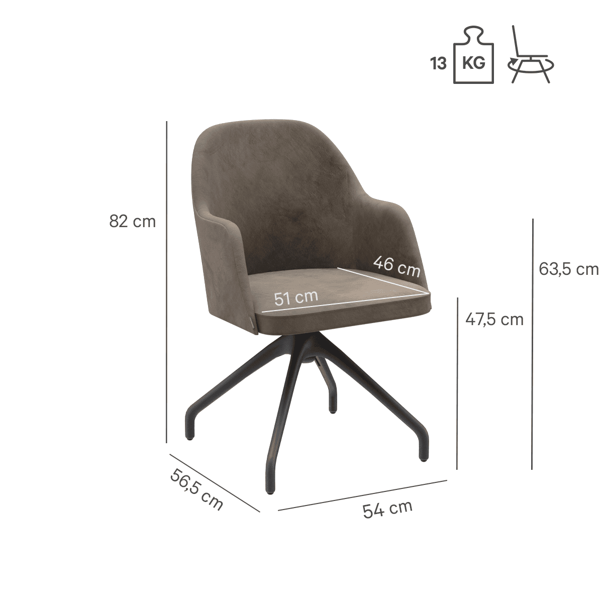 Abbildung Fauteuil Hada