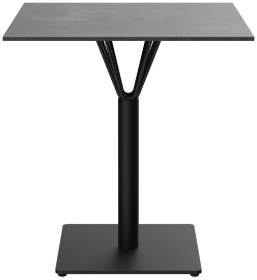 Abbildung Table à manger Kurus Seitenansicht