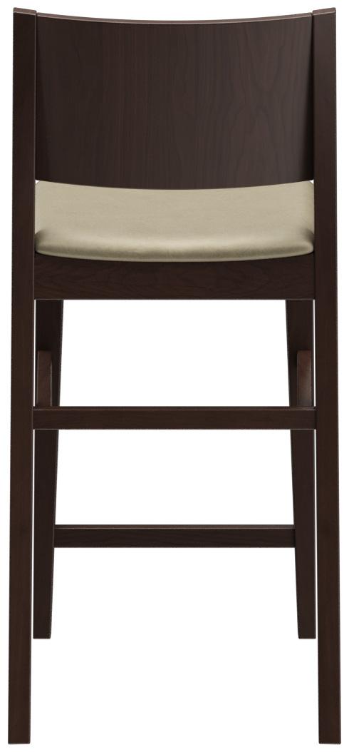 Abbildung halfhoge kruk Quin Rückansicht