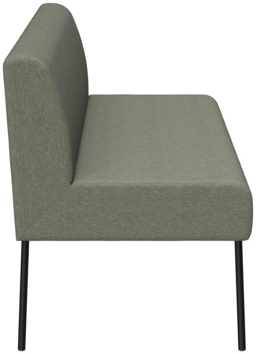 Abbildung Einzelelement 120 cm Solvia Seitenansicht