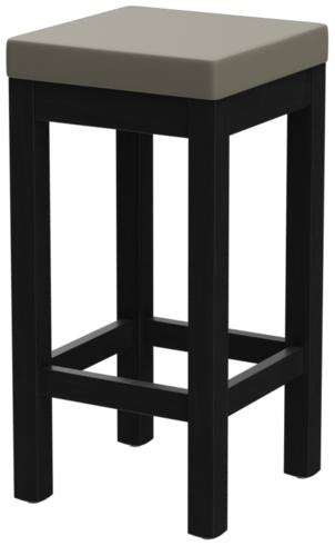 Abbildung Counter-height stool Delu Schrägansicht