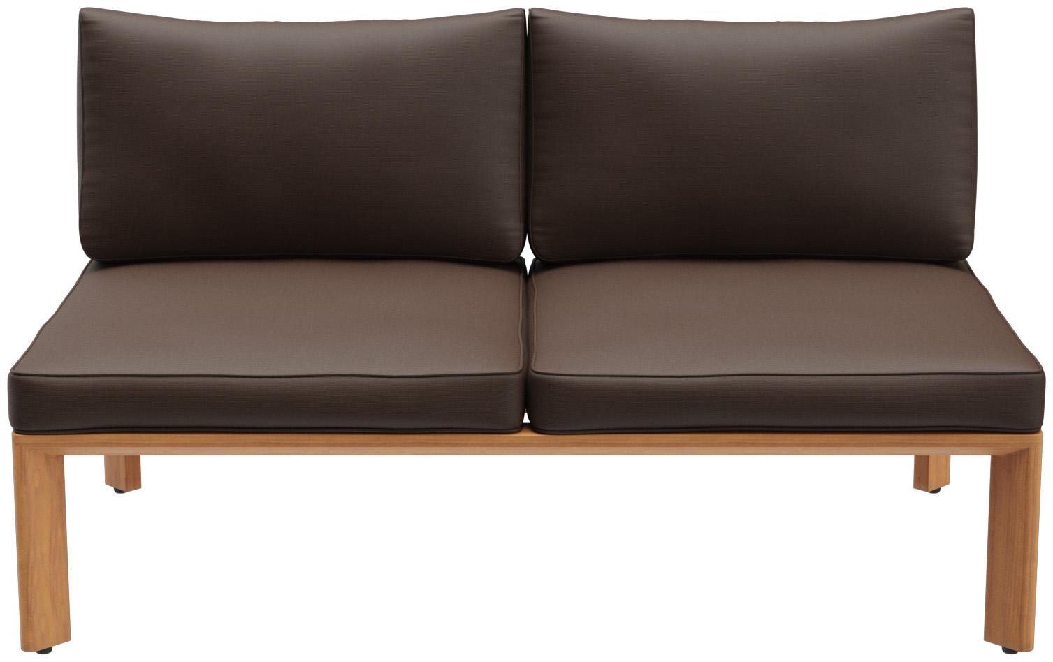 Abbildung 2-Sitzer-Element Lorcan Vorderansicht