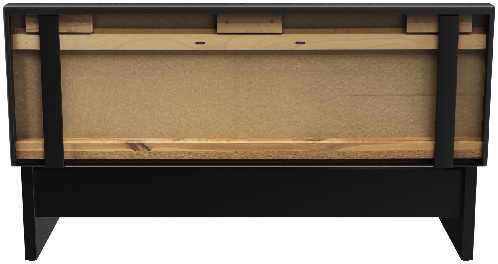 Abbildung Einzel-/Grundelement 150 cm H-Line Rückansicht