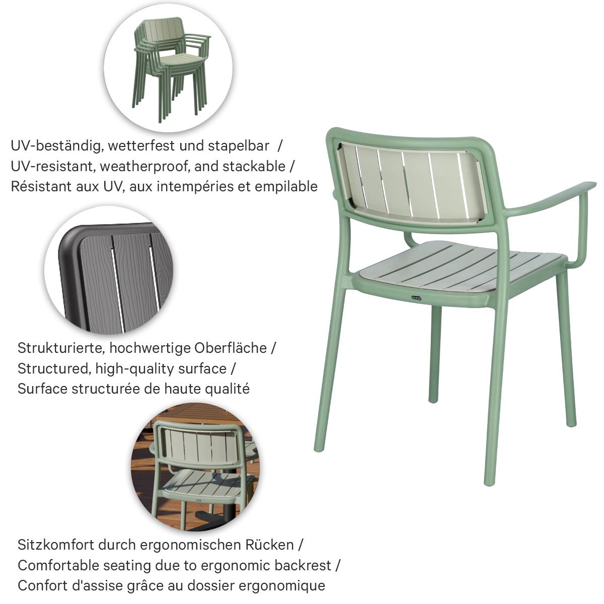 Abbildung Chaise à accoudoirs Elron