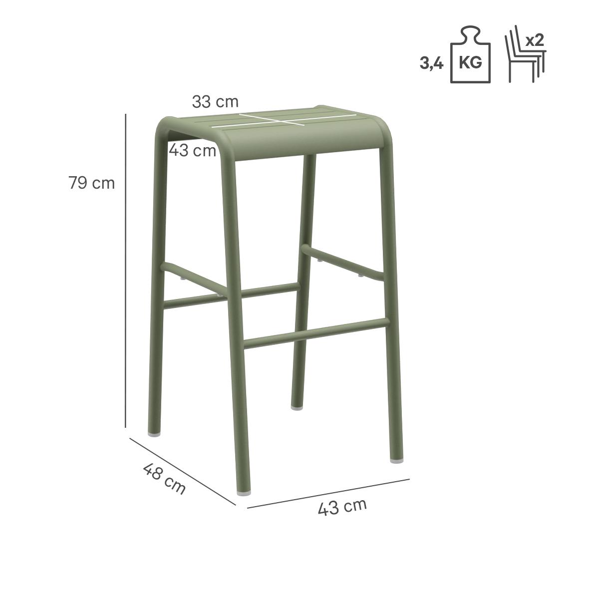 Abbildung bar stool Heco