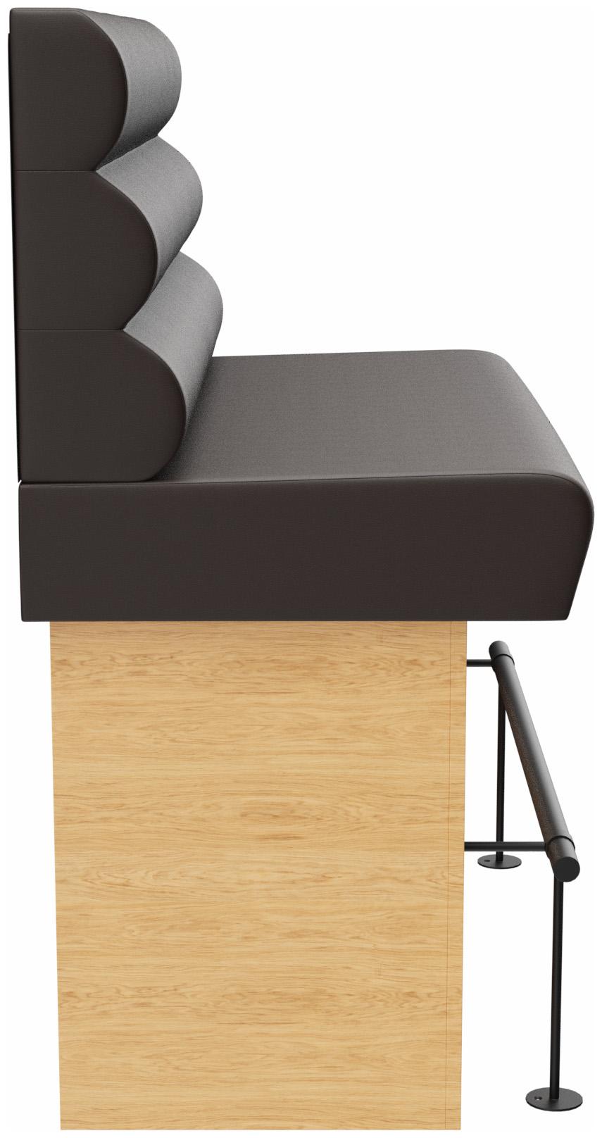 Abbildung Einzelelement 120 cm Ripple Seitenansicht