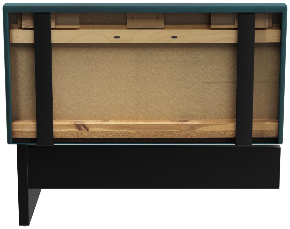 Abbildung Anbau-/Abschlusselement 100 cm H-Line Rückansicht