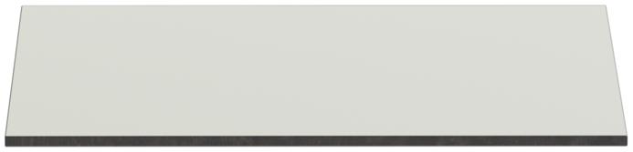 Abbildung Tischplatte Compact Slim Vorderansicht