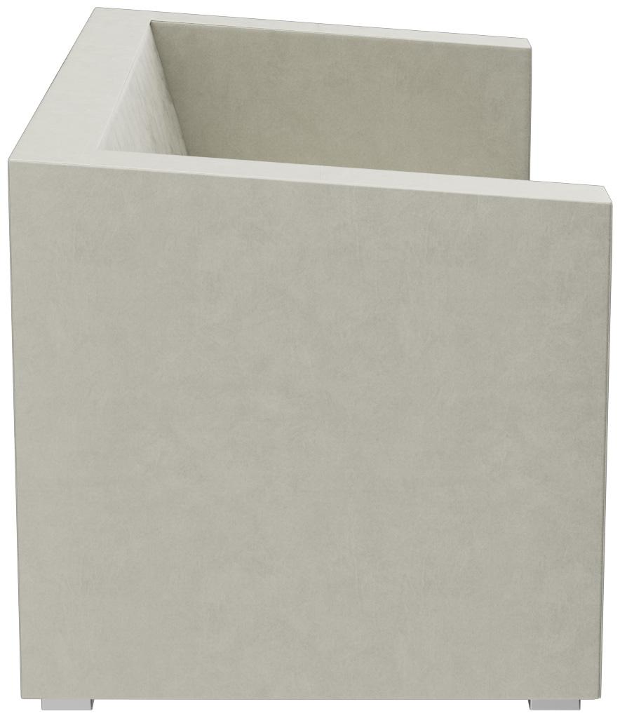 Abbildung 2-Sitzer-Element Charly Seitenansicht