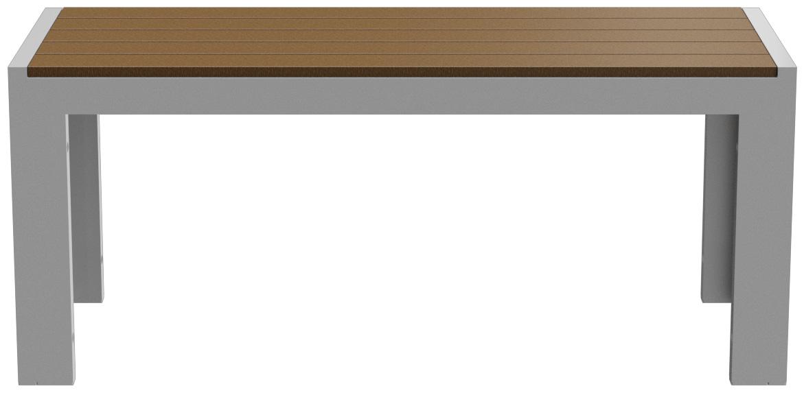 Abbildung 2-Sitzer-Bank Risa Rückansicht