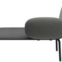 Abbildung Left-hand facing chaise longue Liberty Rückansicht