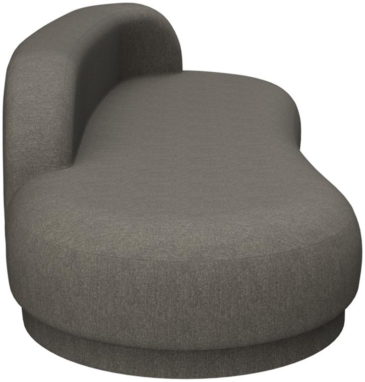 Abbildung Loungesofa rechts Nuvia Seitenansicht