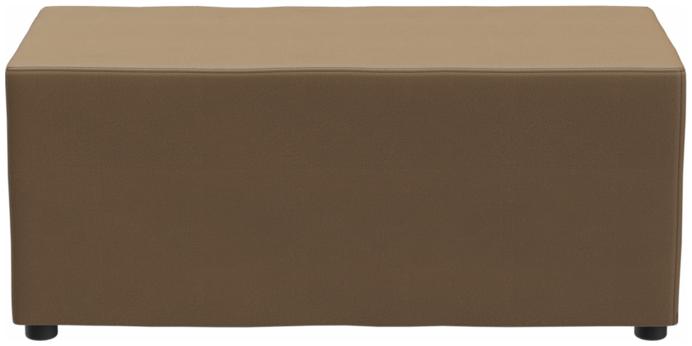 Abbildung 2-seater ottoman Corina Vorderansicht