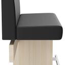 Abbildung Anbau-/Abschlusselement 100 cm H-Line Seitenansicht